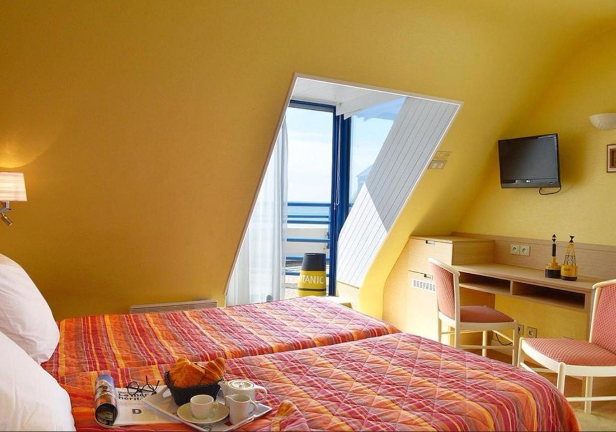 Hotel Breiz Armor Pouldreuzic Zimmer foto